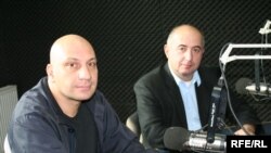 ნიკა ჩიტაძე (მარცხნივ) და პაატა ზაქარეიშვილი