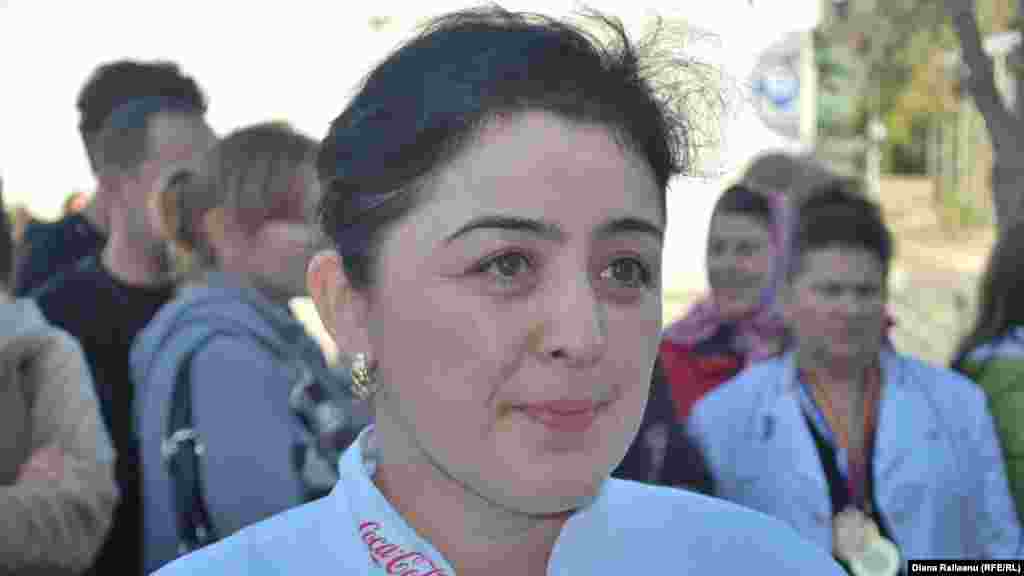 Narghiza Umarova, şefa echipei de bucătari din Uzbekistan