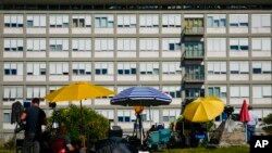 Ֆրանցիսկոս պապը գտնվում է Gemelli հիվանդանոցում, Հռոմ, 8 հունիսի, 2023թ.