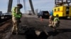 Последствия атаки на Северный мост в Киеве, 4 октября