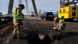Последствия атаки на Северный мост в Киеве, 4 октября