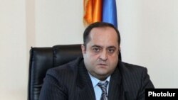 Արդարադատության նախարար Հովհաննես Մանուկյանը: