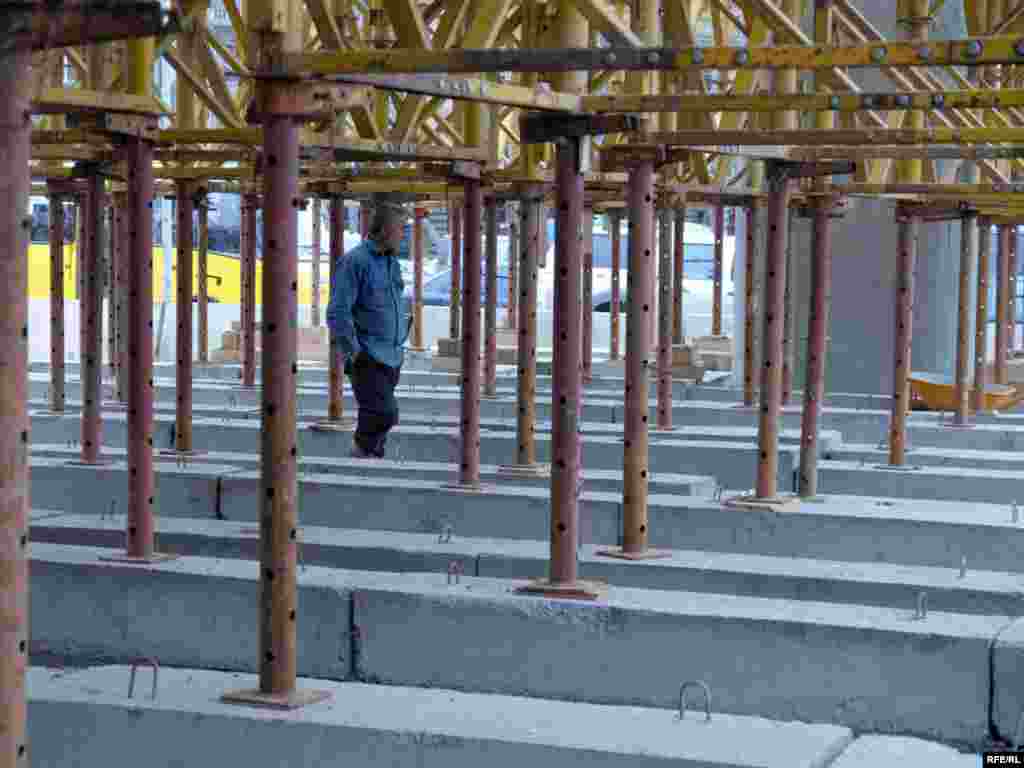 ესტაკადის მშენებლობის პროცესი