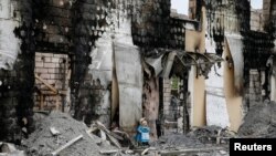 На місці пожежі, 29 травня 2016 року