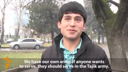 Vox Pops: Would Tajiks Serve In The Russian Military?