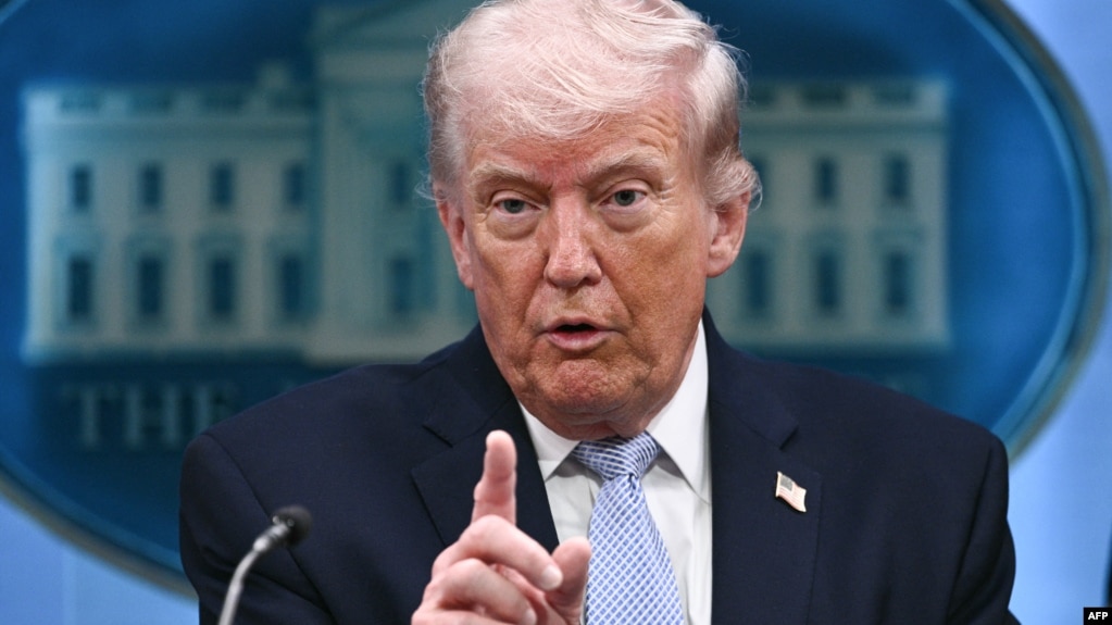 دونالد ترامپ، رئیس‌جمهور آمریکا 