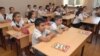 Armenia - Schoolchildren in Yerevan.