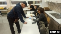 Identifikacija birača u Zvorniku, 23. 11. 2025.