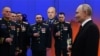Владимир Путин и участники войны в Украине (коллаж)