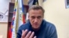 Алексей Навальный в зале Химкинского суда обращается к своим сторонникам с призывом к акциям протеста