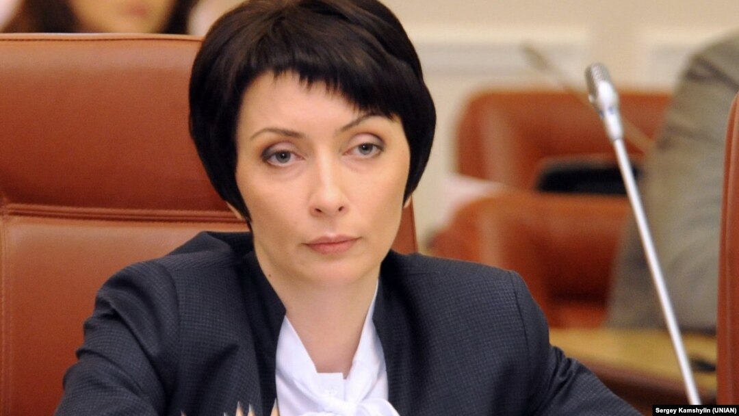 Former Justice Minister Olena Lukash