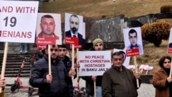 Protesters Call On Vance To Secure Release Of Armenians Jailed In Azerbaijan