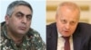 Armenia- Artcrun Hovhannisian former press speaker of MIL and Sergei Kopirkin, ambbasador of Russia in RA, undated