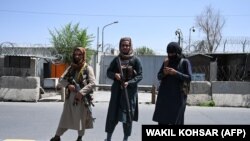  Боевики группы «Талибан» в Афганистане