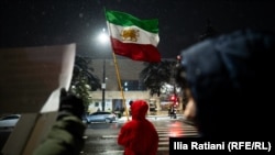 ირანის პროტესტის მხარდასაჭერი ქცია თბილისში