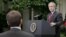 George Bush at the June 14 press conference