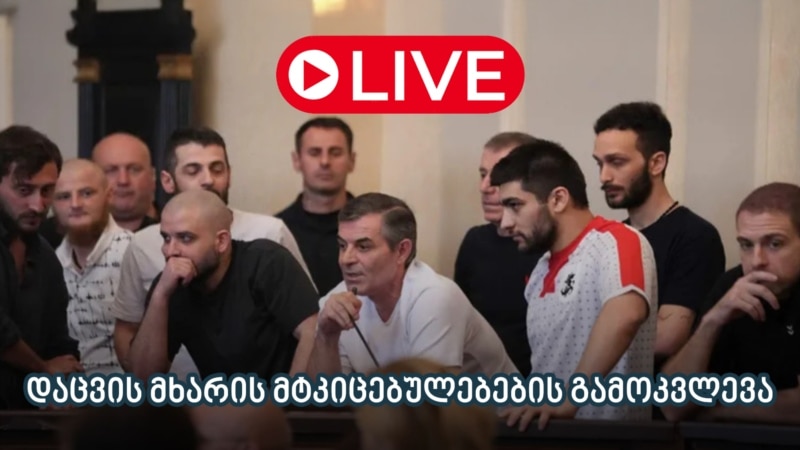 11 დემონსტრანტის საქმე - დაცვის მტკიცებულებების გამოკვლევა (ლაივბლოგი)
 (12/08/2025)