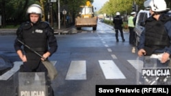 Ulice Podgorice nakon prekida protesta, ilustrativna fotografija