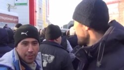 ОМОН разогнал мигрантов в Томске