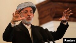 حامد کرزی رییس جمهور اسلامی افغانستان