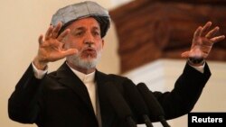 حامد کرزی رییس جمهور اسلامی افغانستان