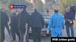 The IRIB news report broadcast on January 11 shows scenes of bodies being transported by pickup trucks from a forensic medical facility to a large warehouse, along with numerous bloodied bodies lying on the floor of a hall.