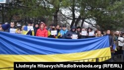 Мітинг одеських патріотичних активістів