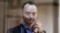 Ivan Safronov appears in court in Moscow in July 2020.