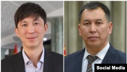 Эрулан Көкүлов жана Илязбек Балташев. Коллаж.