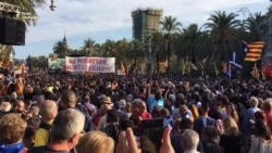Тисячі прихильників незалежності Каталонії сподіваються сьогодні на відокремлення (відео)