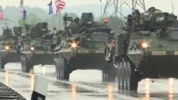 Американский конвой отправляется на учения в Восточной Европе