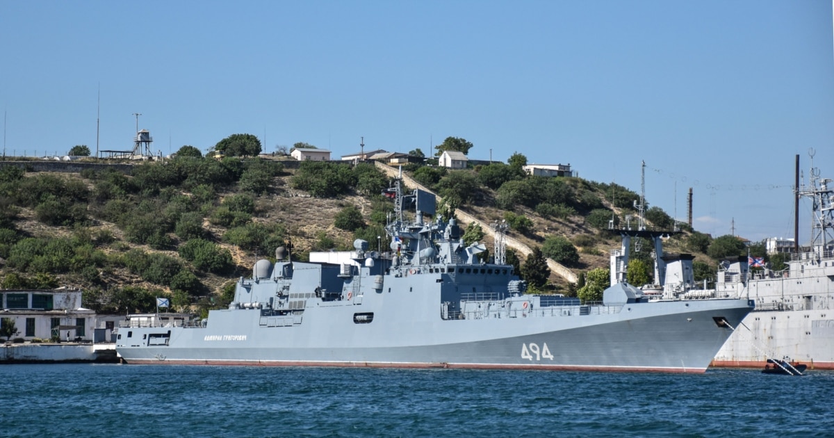 Російський фрегат "Адмірал Григорович" відкрив попереджувальний вогонь по британській яхті в Ла-Манші