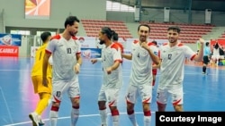 د افغانستان د فوټسال د ملي ټيم د لوبغاړو یو انځور 