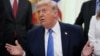 Президент США Дональд Трамп виступає під час церемонії підписання «Закону про безпеку Америки» в Овальному кабінеті Білого дому у Вашингтоні 10 червня