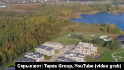 Катэджы ў жылым комплексе «Алімпік Парк». Мінск, 2022 год. Скрыншот: Tapas Group, YouTube 