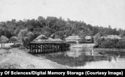 A village scene from Ukraine's Volyn region in 1909