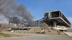 The 12,000-seat Azadi Stadium in Tehran was hit by an air strike and destroyed on March 5.
