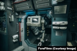 Кадр зі зйомок фільму «Ти – космос»