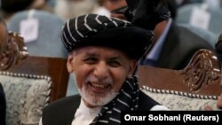 Afghan President Ashraf Ghani during a recent campaign event in Kabul. 