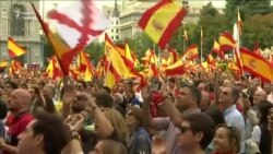 Демонстранти у Мадриді вигукували «Каталонія – це Іспанія!» (відео)