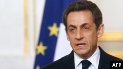 French President Nicolas Sarkozy