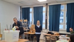 Glasanje na prijevremenim predsjedničkim izborima u Republici Srpskoj, Istočno Sarajevo, BiH, 23. novembar 2025.