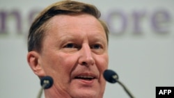 Russian Deputy Prime Minister Sergei Ivanov: "A lot should be done..."