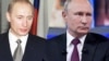 Владимир Путин 2001 год и 2019, коллаж