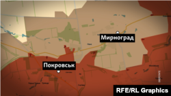 Ситуація біля Покровська, джерело – DeepStateMAP