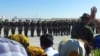 На церемонии приведения к военной присяге в Лебапском велаяте Туркменистана. Иллюстративное фото.