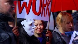 В Киеве прошел первый марш работников секс-индустрии (видео)