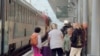 Перший рейс потяга євроколією з Ужгорода до Європи: як це було (відео)