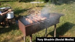 "Vladimir Vladimirovich" on the grill