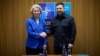 Зустріч президента України Володимира Зеленського з Президенткою Європейської комісії Урсулою фон дер Ляєн на полях саміту НАТО, Анкара, Туреччина, 8 липня 2026 року